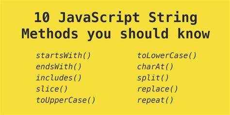 JavaScript String Cheat Sheet 的图像结果