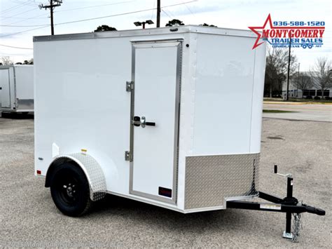 5x8 Cargo Trailer for sale | New Stallion Trailers 5 x 8 SINGLE AXLE ...