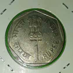 One or 1 Rupee Commemorative Coins Information and Value