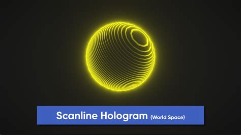 Unity Effect Graph Hologram 的图像结果