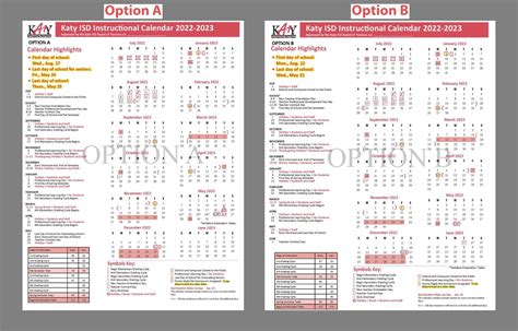 Katy Isd Instructional Calendar