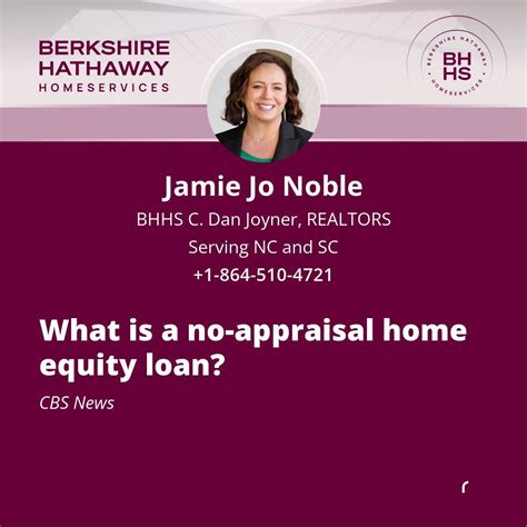 Jamie Jo Noble on LinkedIn: What is a no-appraisal home equity loan?
