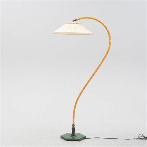 An Art Deco floor lamp, 1940s. - Bukowskis