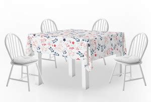 COTTON CANDY Floral 4 Seater Table Cover - Buy COTTON CANDY Floral 4 ...
