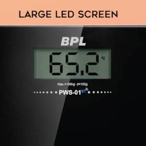BPL Medical Technologies PWS-01 BT Bluetooth Enabled Weighing Machine ...