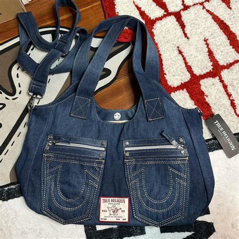 Brand new true religion bag with cross body... - Depop