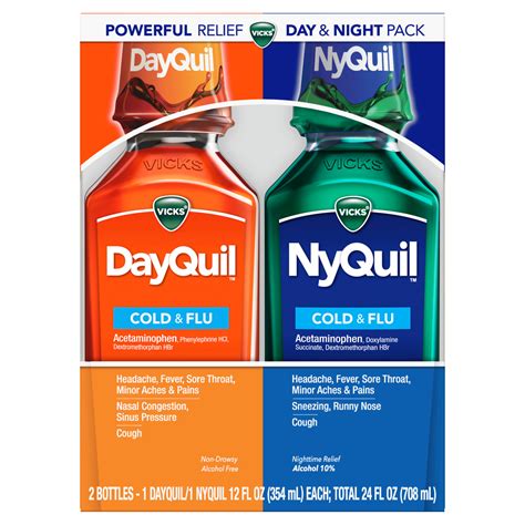 Vicks Nyquil Alcohol Content
