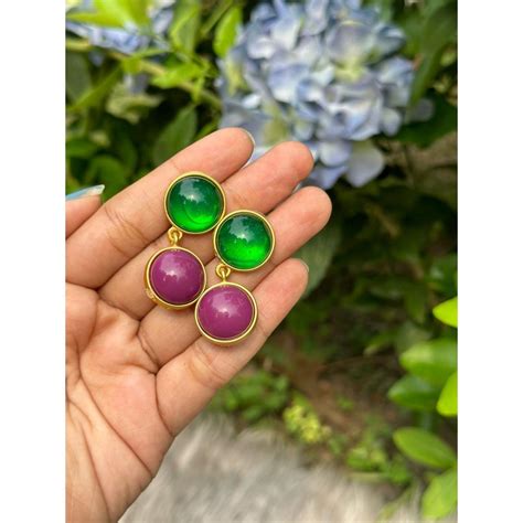 Buy PEARLS INDIA Gold Plated Crazy Balls Earrings Online