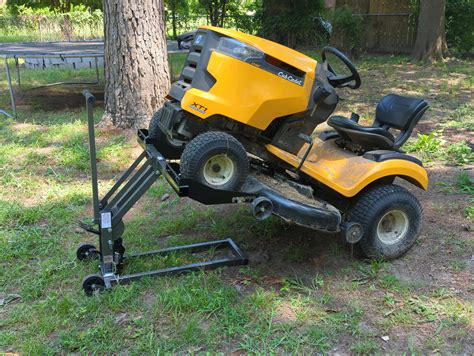 Lifted Lawn Mower Plans