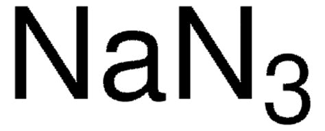 Sodium azide Sigma-Aldrich CAS No.26628-22-8