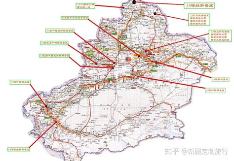 新疆自驾游旅游地图及路线攻略_旅泊网