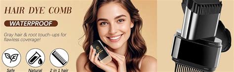 Instant Hair Color Stick With Built-In Comb, 2025 New Hair Dye Stick ...