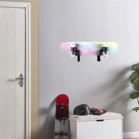 Buy KAFENDA Skateboard Wall Mount Display Rack Skateboard Wall Rack ...