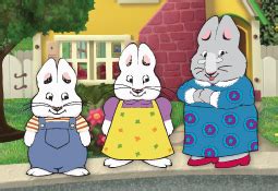 Where are Max and Ruby's parents?