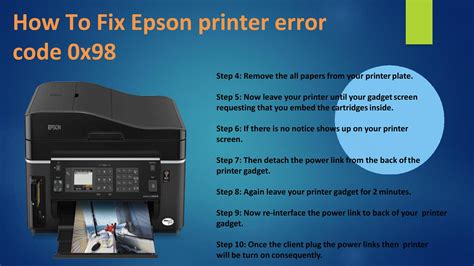 Image result for Fix Epson Printer Error Code 0X69