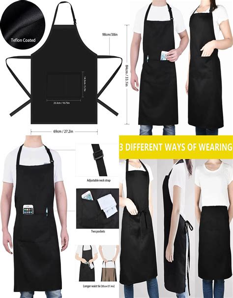 Beauty Salon Barber Hair Stylist Apron Kitchen Apron Adjustable Water ...