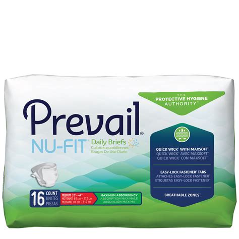 Briefs Disposable NU-FIT, Medium - Home Medical Inc.