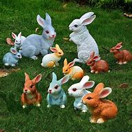 Image result for Best Pvc Bunny Figurines