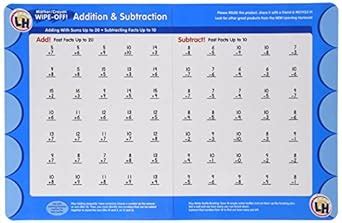 Addition & Subtraction Learning Mat Pack : Learning Horizons: Amazon.in ...