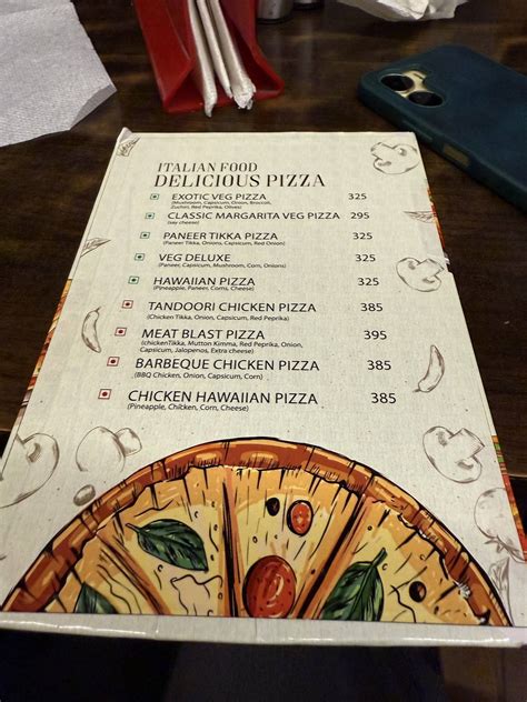 Menu at Elevate, Patiala, SCO 5