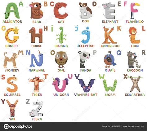 Fonte Do Alfabeto Animal