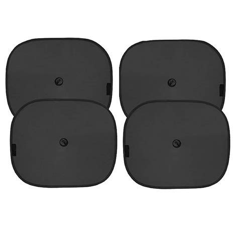 2pcs Polyester, Polypropylene Car Sun Shade for Side Windows (Black ...