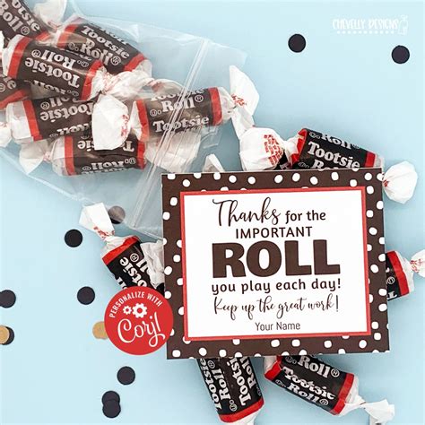 Buy Editable Thanks for the Important Roll role You Play Online in ...
