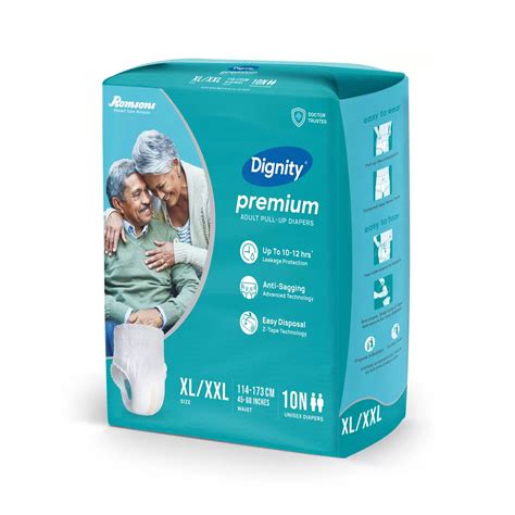 Dignity Magna Adult Diapers XL (34-59) waist | Adult diapers for women, Men