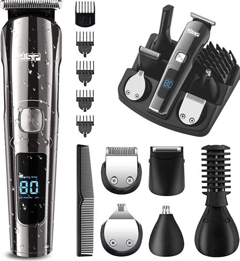 Amazon.com: Beard Trimmer for Men - 5 in 1 Kit Electric Razor, Nose ...