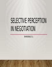 Image result for Selective Perception Examples