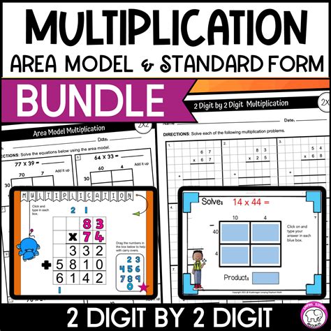 Standard Algorithm for 2 Digit Multiplication 的图像结果
