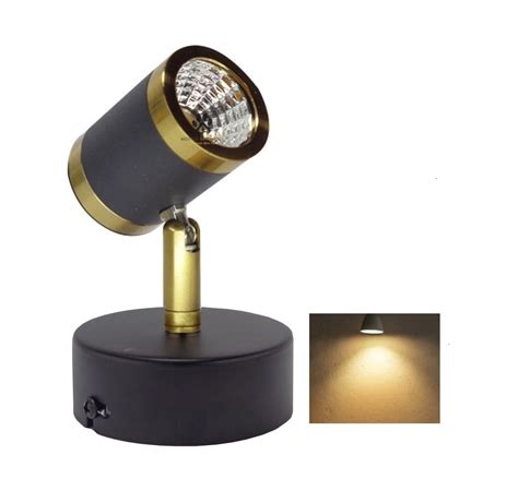 Buy Mufasa 3 Watts Small Size Golden Black Finish 3.5Inch Mini LED ...