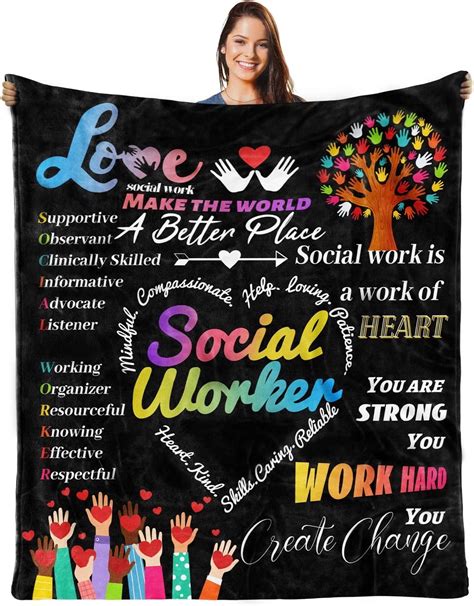 Social Worker Gifts for Women, Men- Social Worker Appreciation Gifts ...
