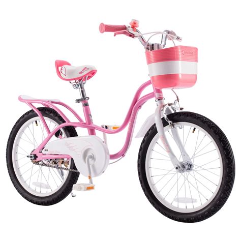 Royalbaby Little Swan Girls and Kid's 18 In Two Hands brakes Children's ...