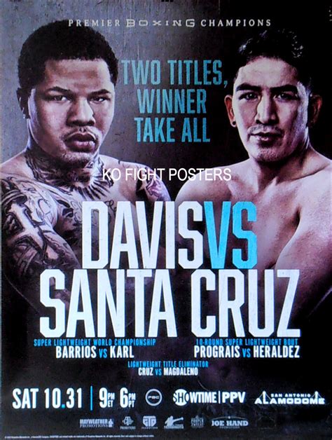 Gervonta Davis Vs Leo Santa Cruz Wallpapers - Wallpaper Cave