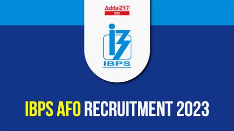 IBPS AFO Recruitment 2023, Apply Online Last Date Today