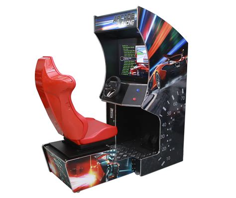 Car Racing Arcade Machine with Racing Seat - Cue Power Billiards ...