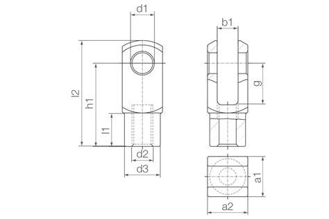 Clevis joint, GERI, igubal®