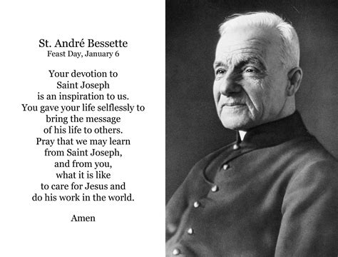 St Andre Bessette – Communio