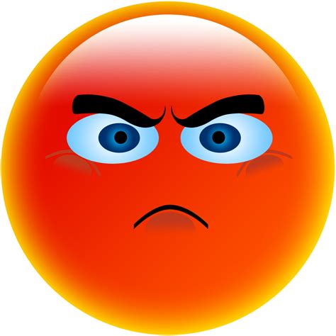 Smiley Emoticon Anger Clip Art Emoji Angry Pic Transparent Png | Images ...