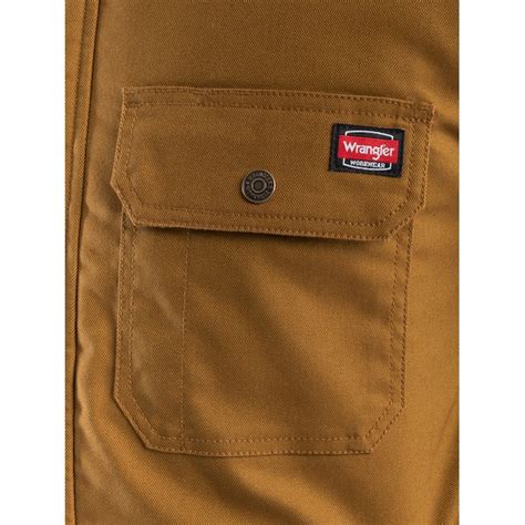 Wrangler Men's Duck Knit Insulated Shirt jacket ( M ) in the Work ...