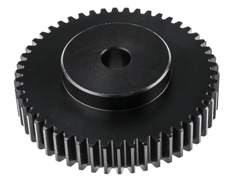 RS PRO | RS PRO Steel 50 Teeth Spur Gear, 2 Module, 15mm Bore Diam ...