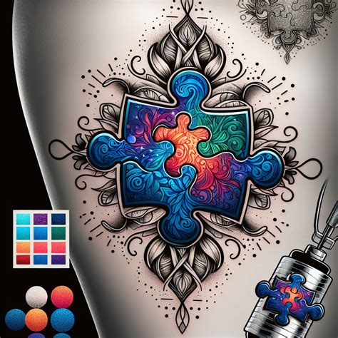 Best Autism Puzzle Piece Tattoo Ideas | Vondy