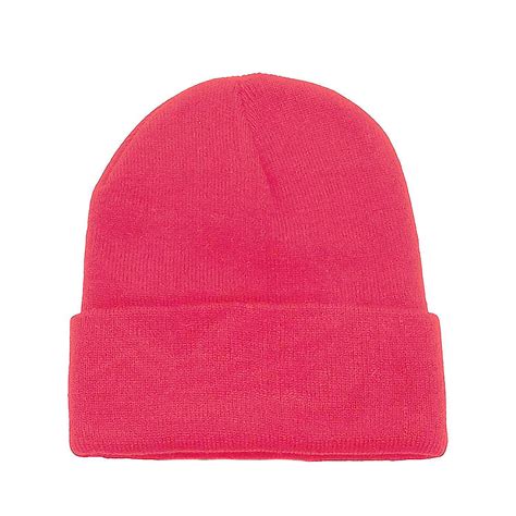https://s7.orientaltrading.com/is/image/OrientalTrading/VIEWER_ZOOM/pack-of-10-plain-cuffed-beanies-skullies-in-bulk-for-men-and-women-hot-pink~14344617%24NOWA%24