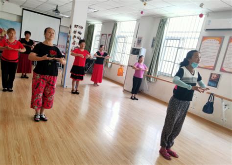 联合社区新时代文明实践站开展 老年人舞蹈活动 -大河新闻