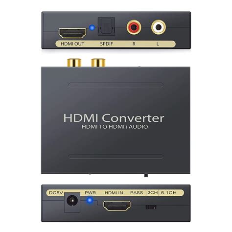 Buy AplinK HDMI to HDMI Audio Extractor Converter Online at Low Price ...