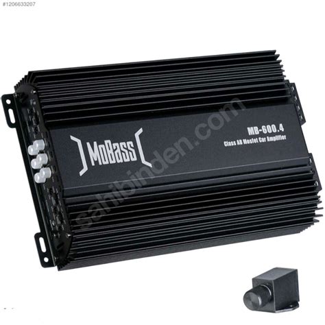 MOBASS 600.4 AMFİ – 4 X 60 RMS SES VE BASS AMFİSİ SIFIR ÜRÜN | Türkiye ...