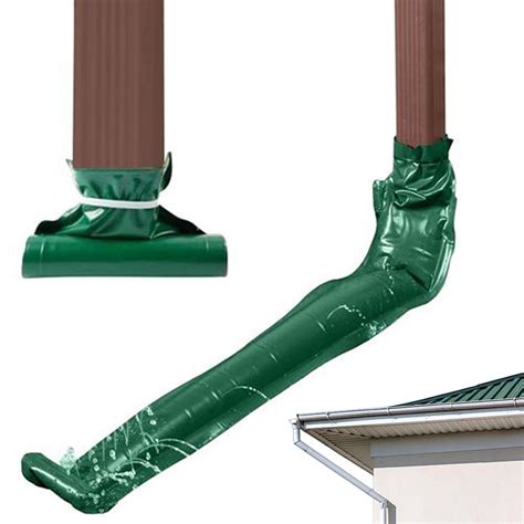 Buy Rain Gutter Downspout Extension - Flexible Down Spout Extender ...