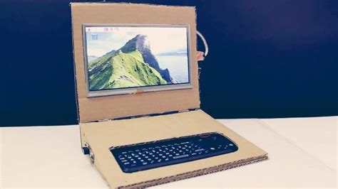 废纸板制作的苹果笔记本电脑_纸盒手工_巧巧手幼儿手工网