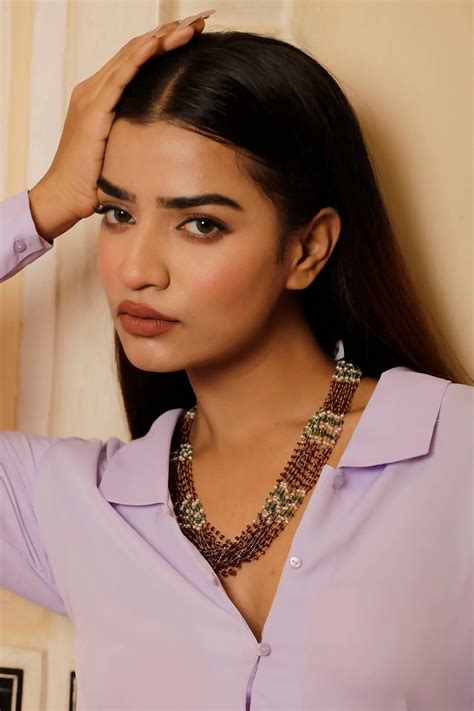 Gold Plated Spinel Ruby, Emerald, Pearl Beads Necklace Jewelry ...